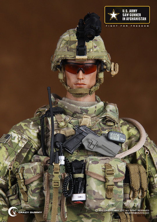 US ARMY Saw gunner in Afghanistan image 4
