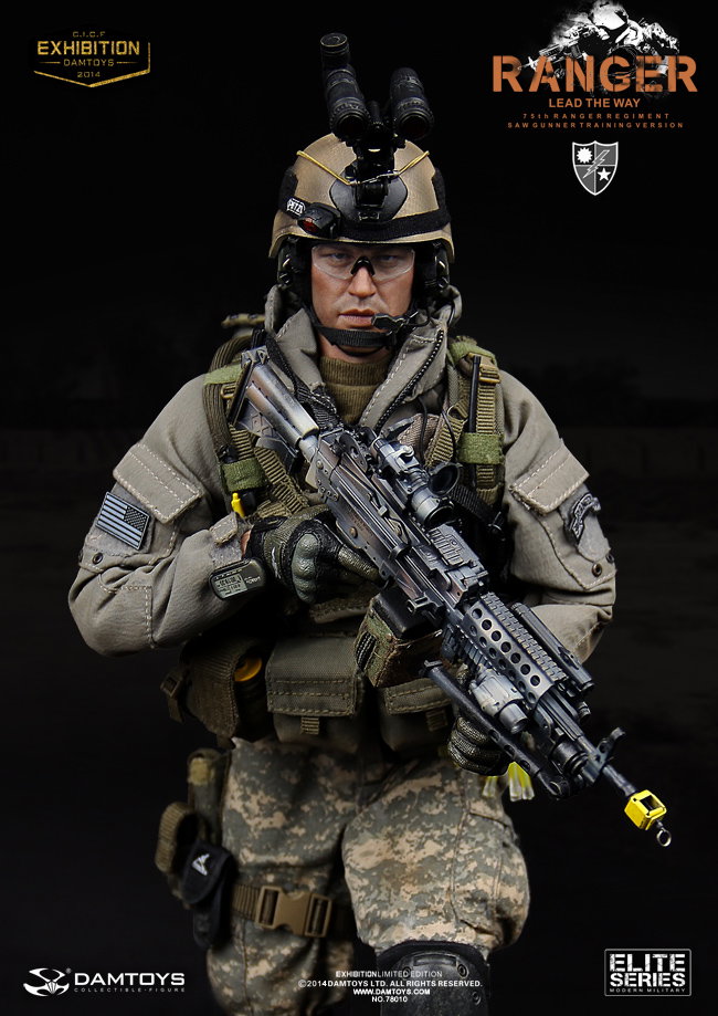 Machine gunner of the 75th Ranger Regiment, United States Army image 2