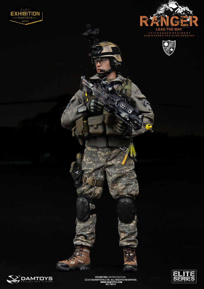 Machine gunner of the 75th Ranger Regiment, United States Army image 3