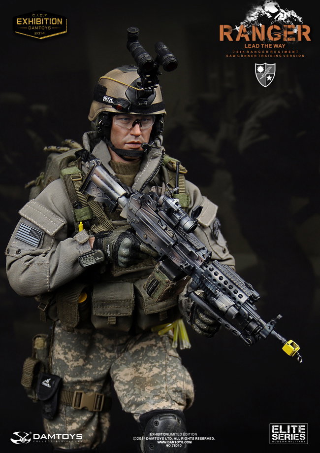 Machine gunner of the 75th Ranger Regiment, United States Army image 4