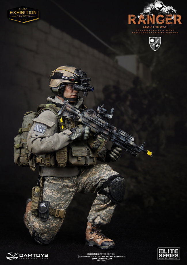 Machine gunner of the 75th Ranger Regiment, United States Army image 5