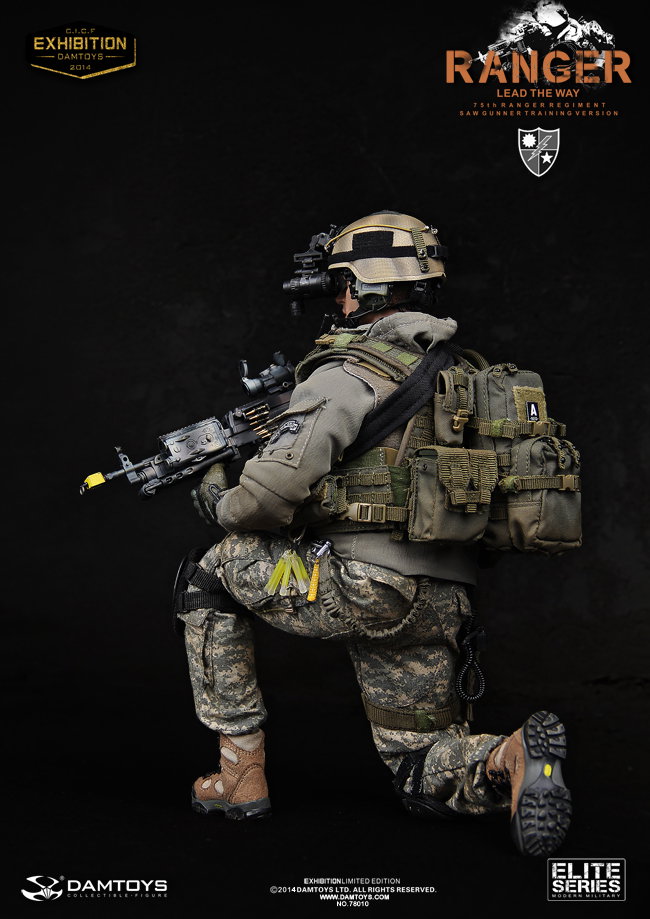 Machine gunner of the 75th Ranger Regiment, United States Army image 6