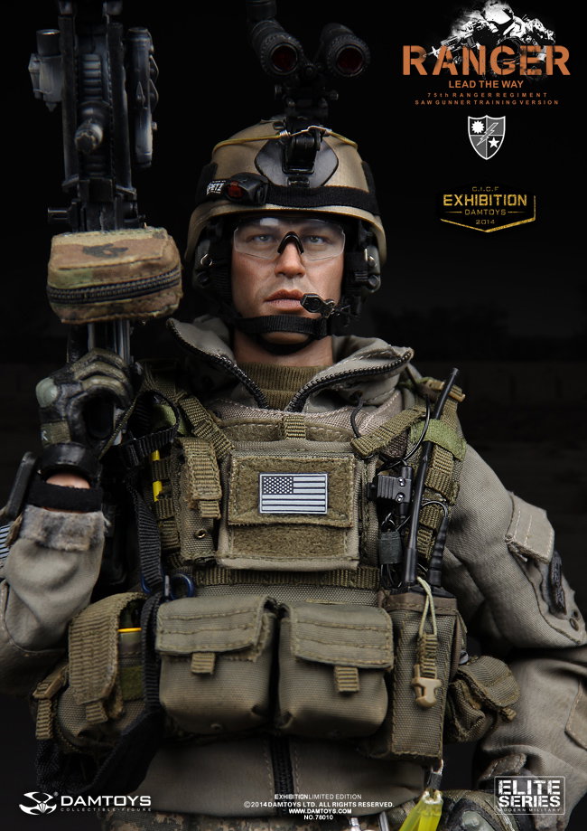 Machine gunner of the 75th Ranger Regiment, United States Army image 8
