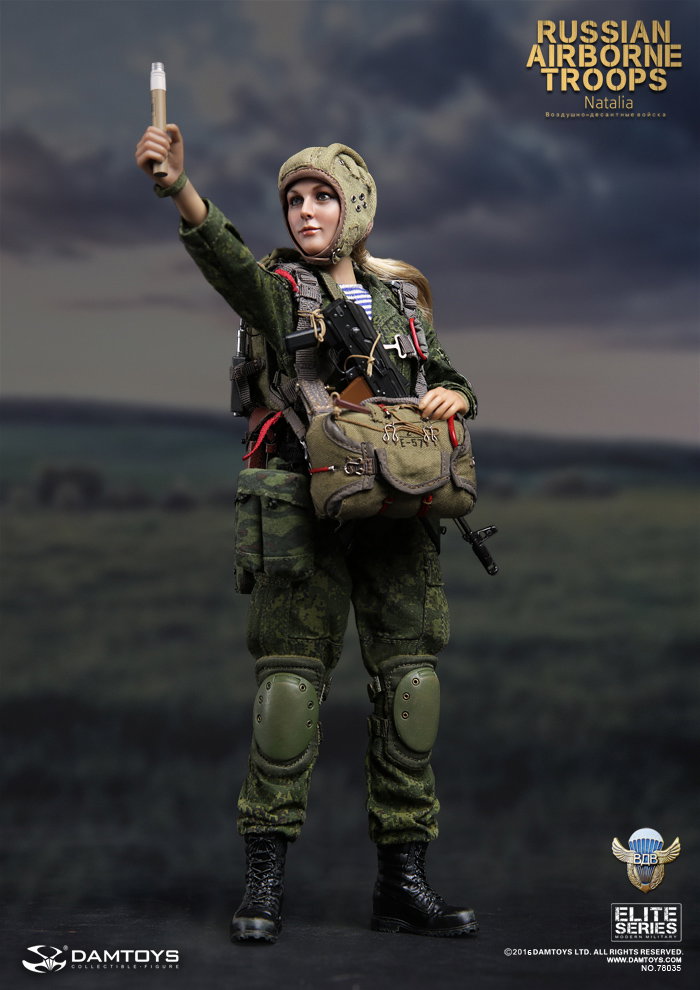 Russian Vdv paratrooper - Natalia image 2
