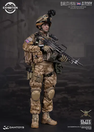 British Army in Afghanistan - Minimi Machine Gunner