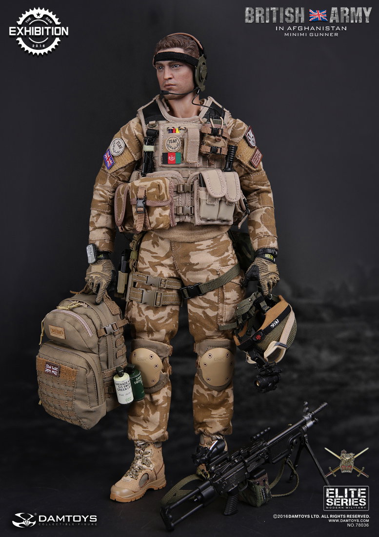 British Army in Afghanistan - Minimi Machine Gunner image 10