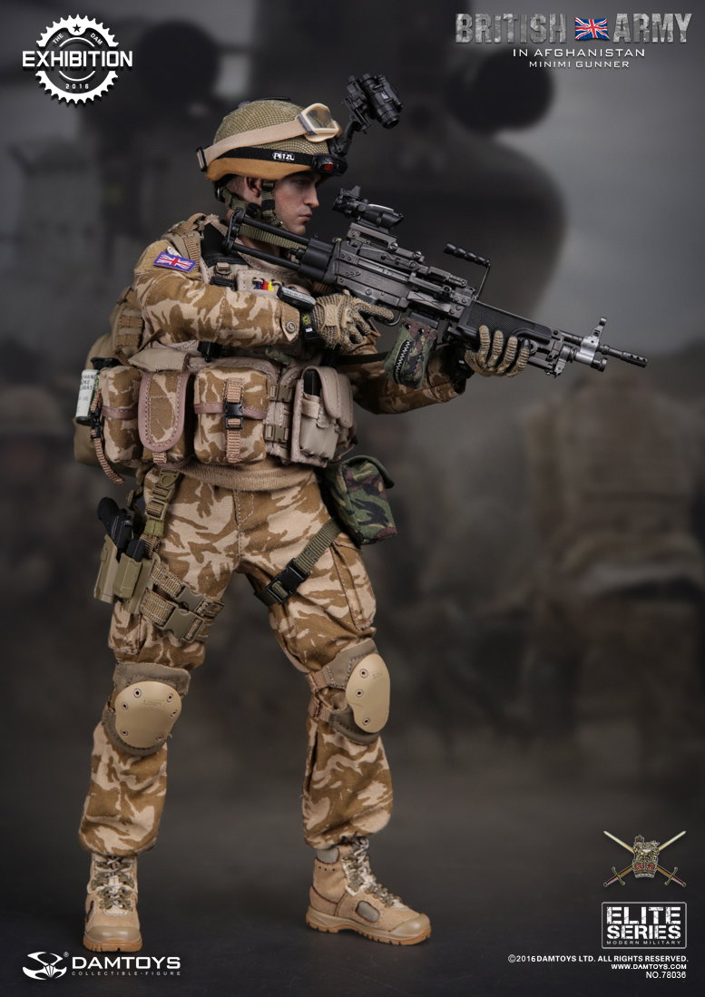 British Army in Afghanistan - Minimi Machine Gunner image 4