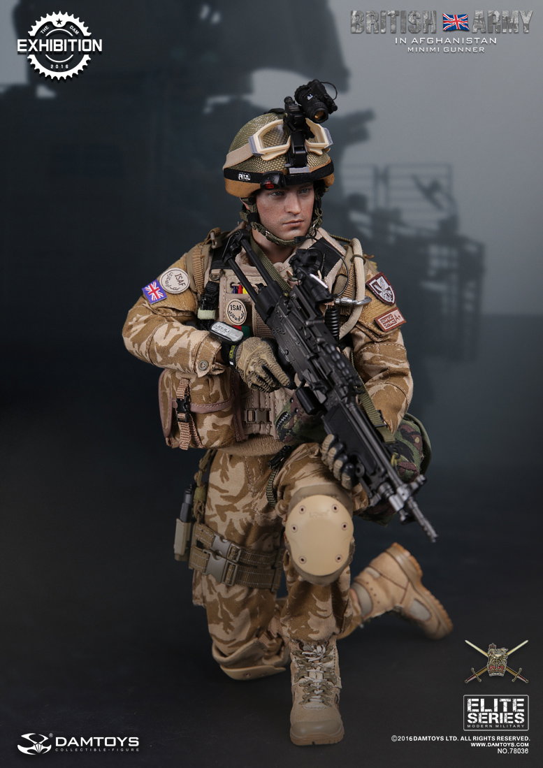 British Army in Afghanistan - Minimi Machine Gunner image 6