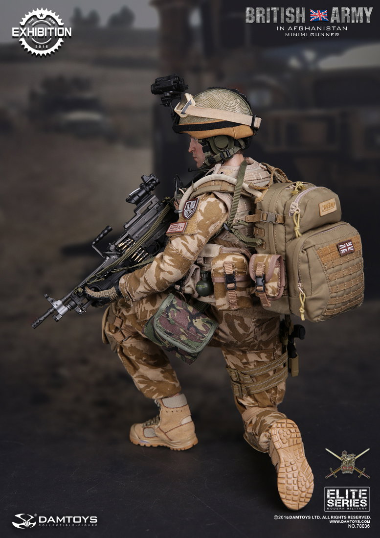 British Army in Afghanistan - Minimi Machine Gunner image 7