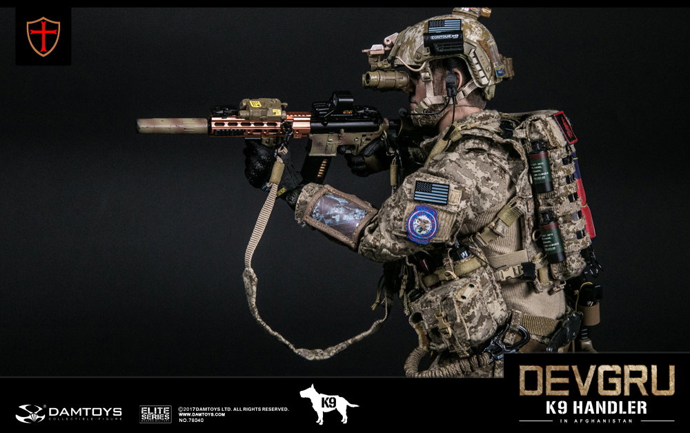 Naval Special Operations Development Group K9 members in Afghanistan image 9