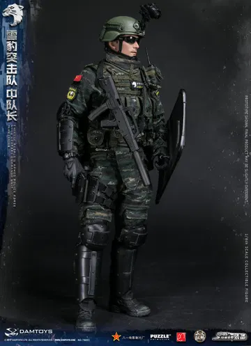Squadron Leader of the Snow Leopard Commando Unit, Special Police Force of the Chinese People's Armed Police Force