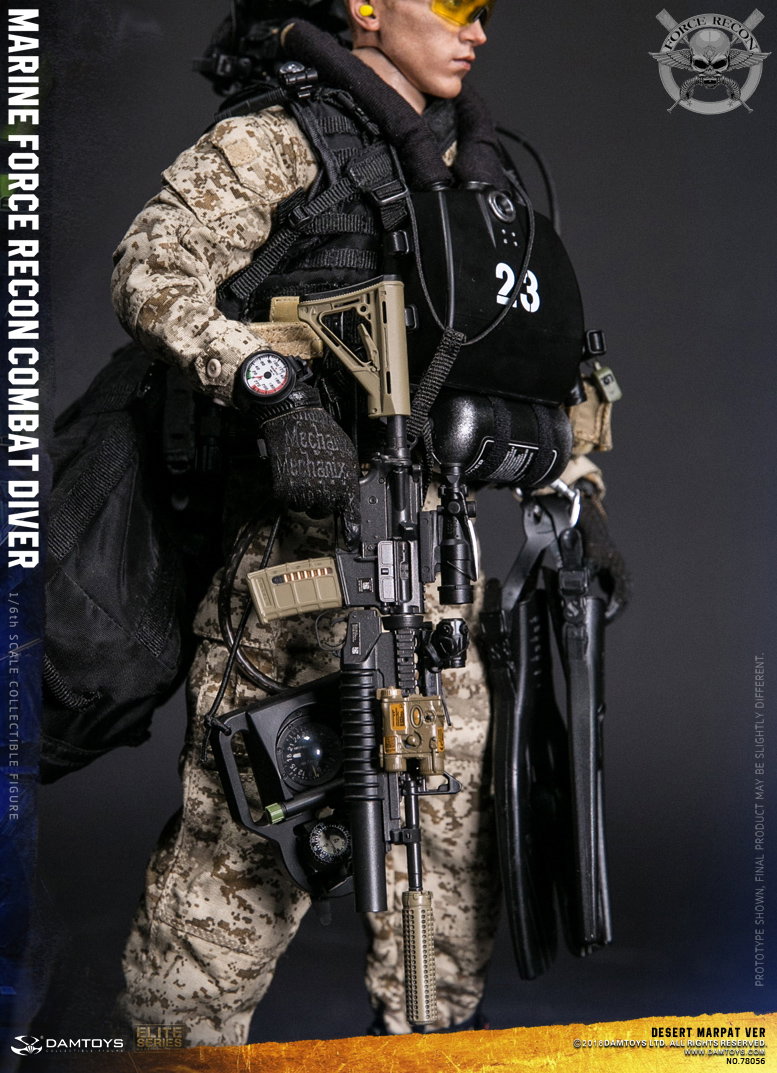 Marine Corps Armed Reconnaissance Combat Diver Desert Camouflage Version image 10