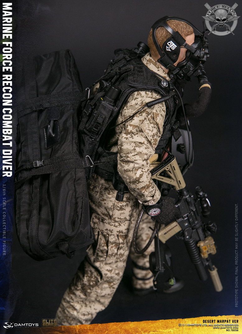 Marine Corps Armed Reconnaissance Combat Diver Desert Camouflage Version image 3
