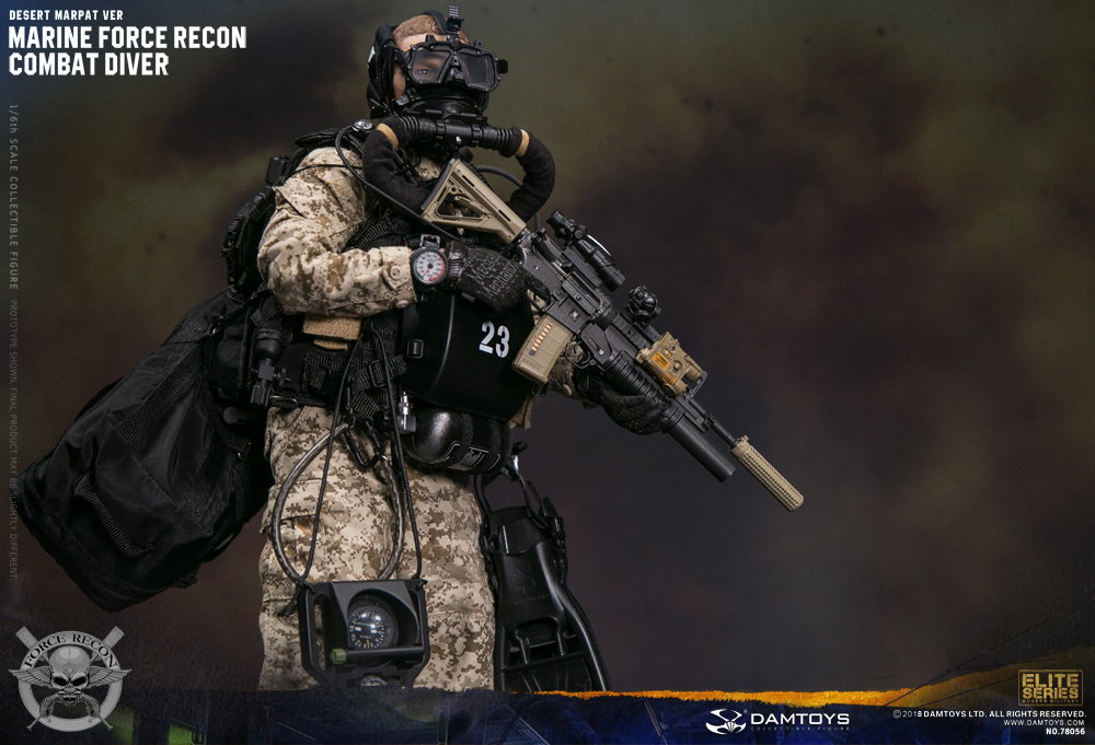 Marine Corps Armed Reconnaissance Combat Diver Desert Camouflage Version image 4