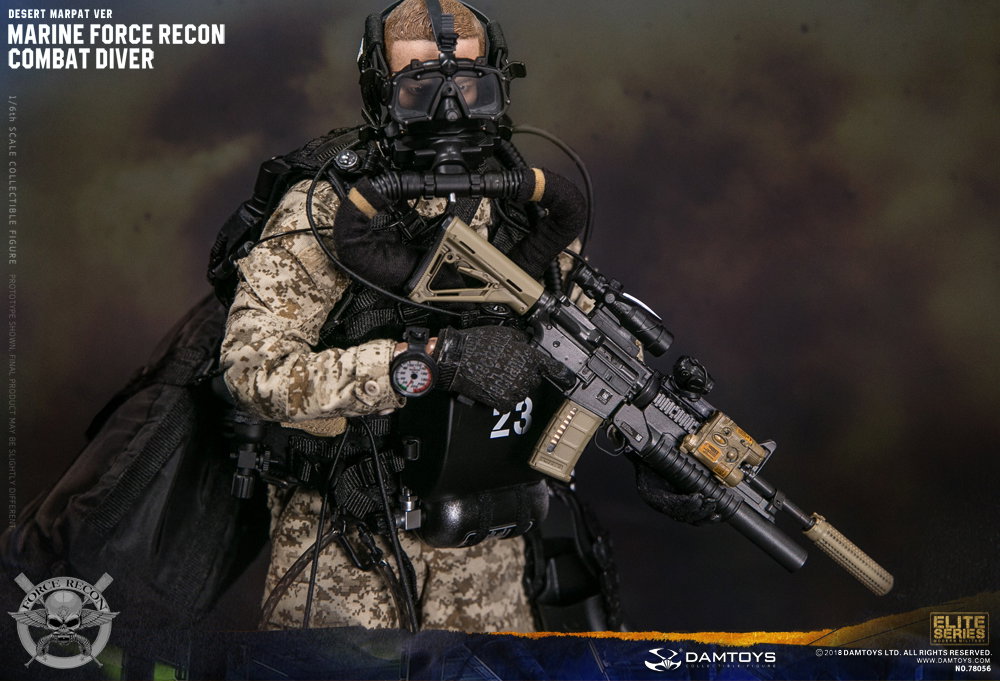 Marine Corps Armed Reconnaissance Combat Diver Desert Camouflage Version image 5