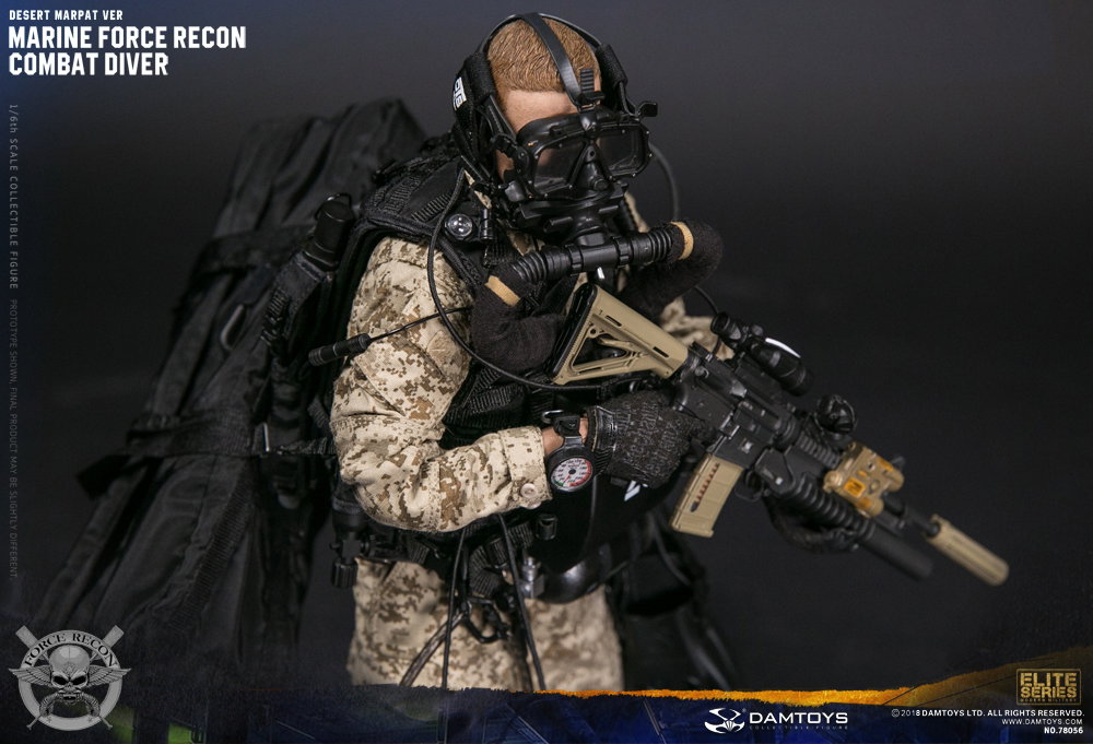 Marine Corps Armed Reconnaissance Combat Diver Desert Camouflage Version image 6