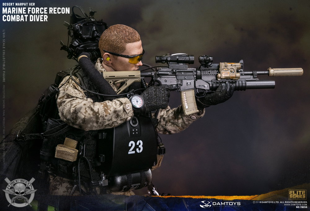 Marine Corps Armed Reconnaissance Combat Diver Desert Camouflage Version image 7