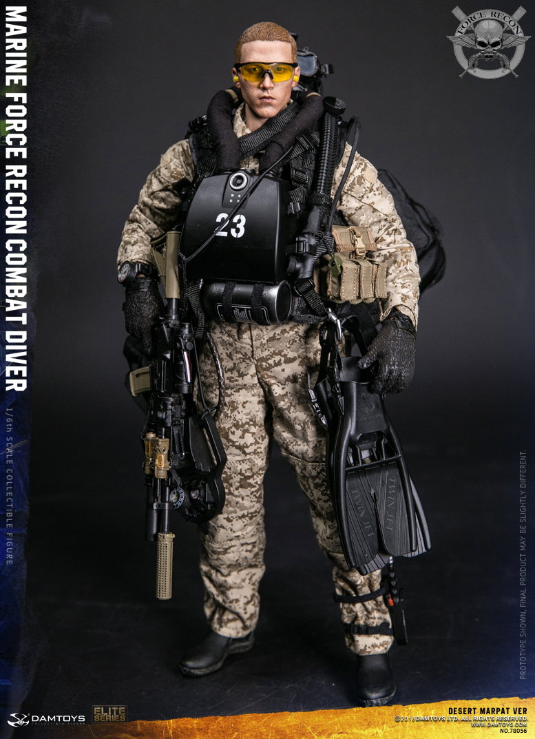 Marine Corps Armed Reconnaissance Combat Diver Desert Camouflage Version image 9