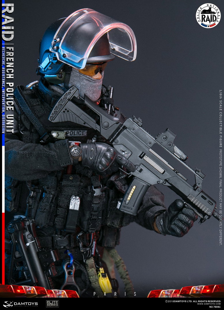 French special police "Black Panther" anti-terrorism commando unit, Paris image 3