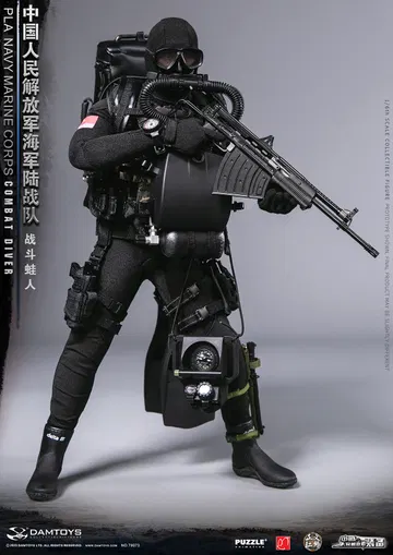 Combat Frogmen of the Chinese People's Liberation Army Marine Corps