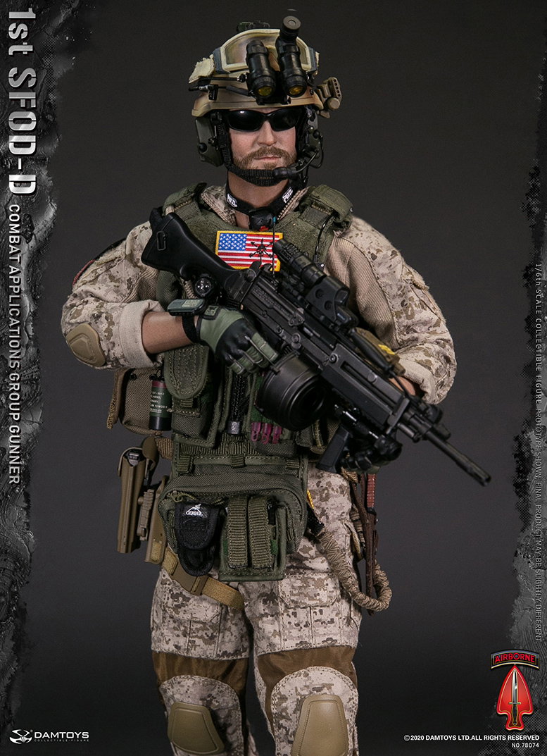 Delta Force machine gunner image 2