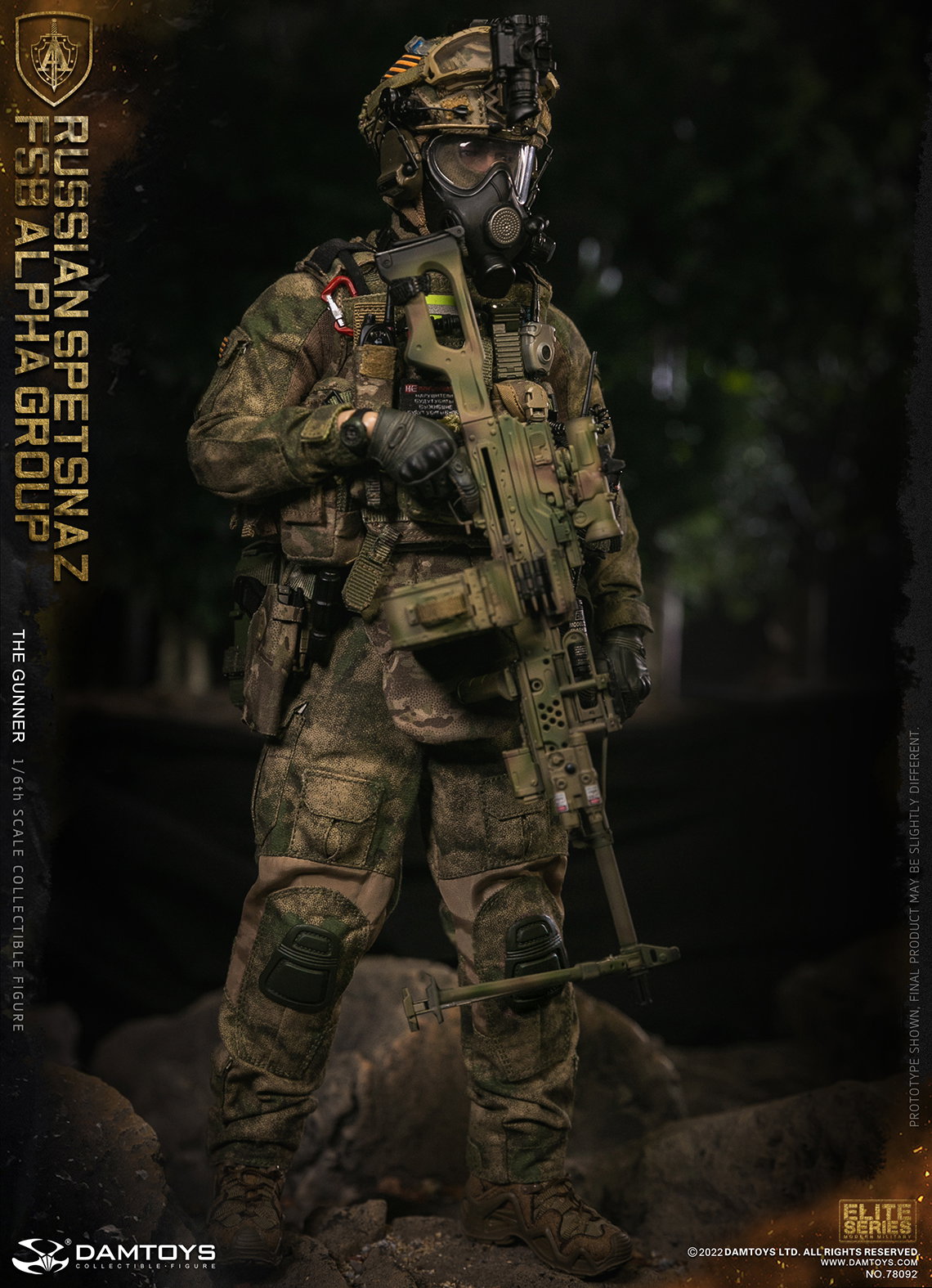 Russian Federal Security Service Alpha Group - Machine Gunner image 4