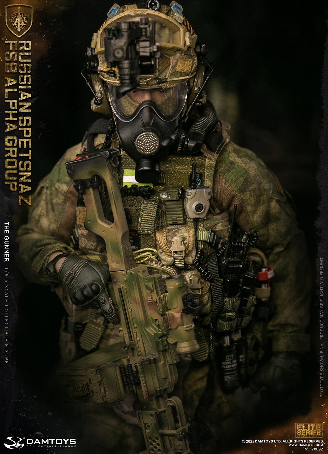 Russian Federal Security Service Alpha Group - Machine Gunner image 7