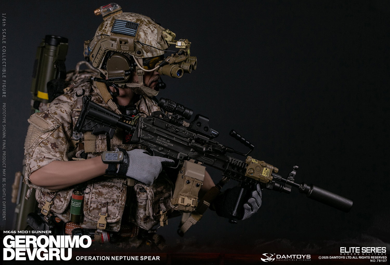 Naval Special Operations Development Group - Operation Poseidon - Geronimo Machine Gunner image 2