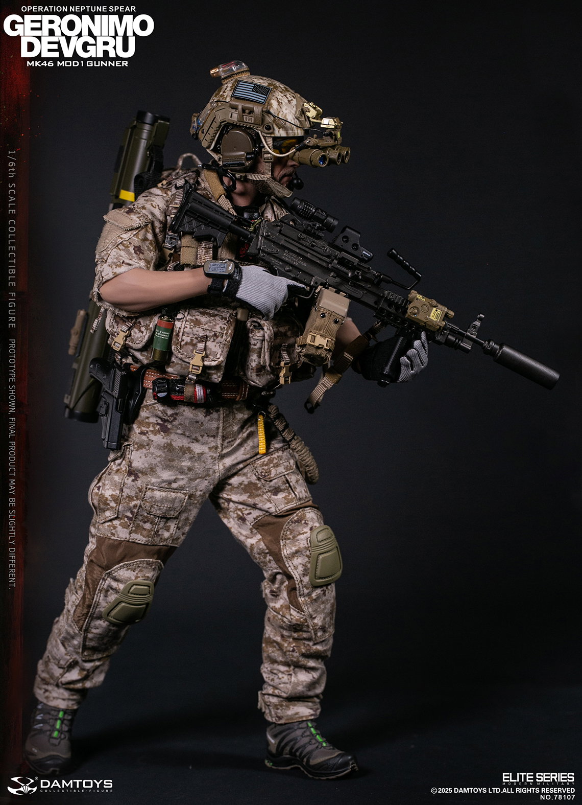 Naval Special Operations Development Group - Operation Poseidon - Geronimo Machine Gunner image 3