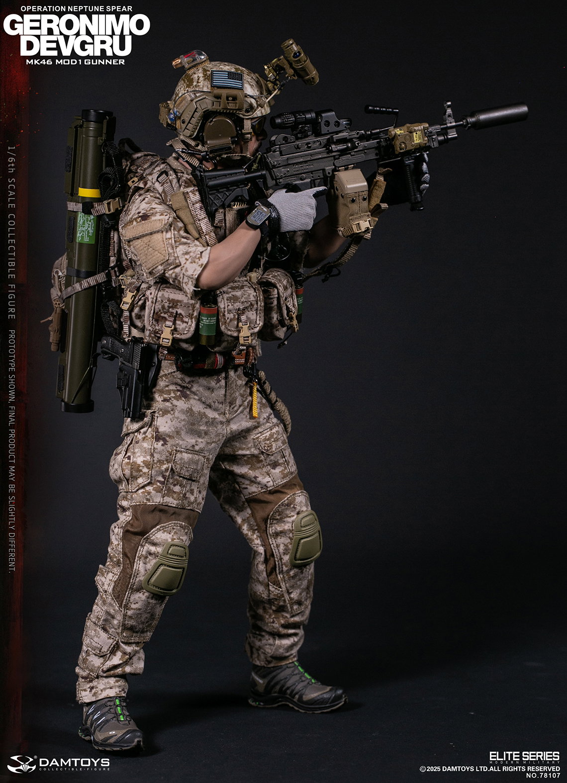 Naval Special Operations Development Group - Operation Poseidon - Geronimo Machine Gunner image 4