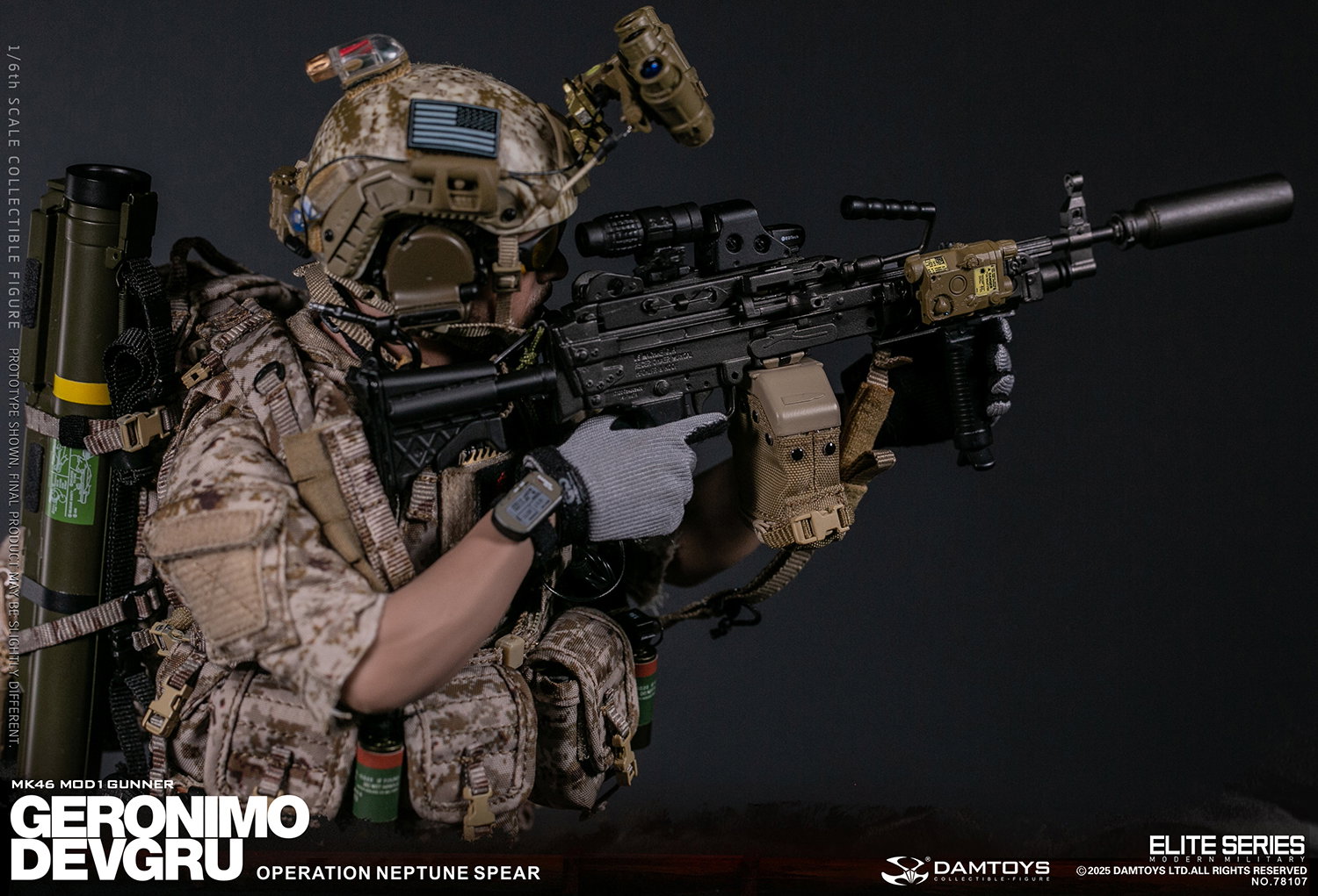 Naval Special Operations Development Group - Operation Poseidon - Geronimo Machine Gunner image 5