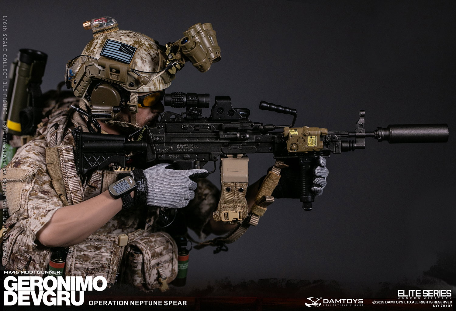 Naval Special Operations Development Group - Operation Poseidon - Geronimo Machine Gunner image 6