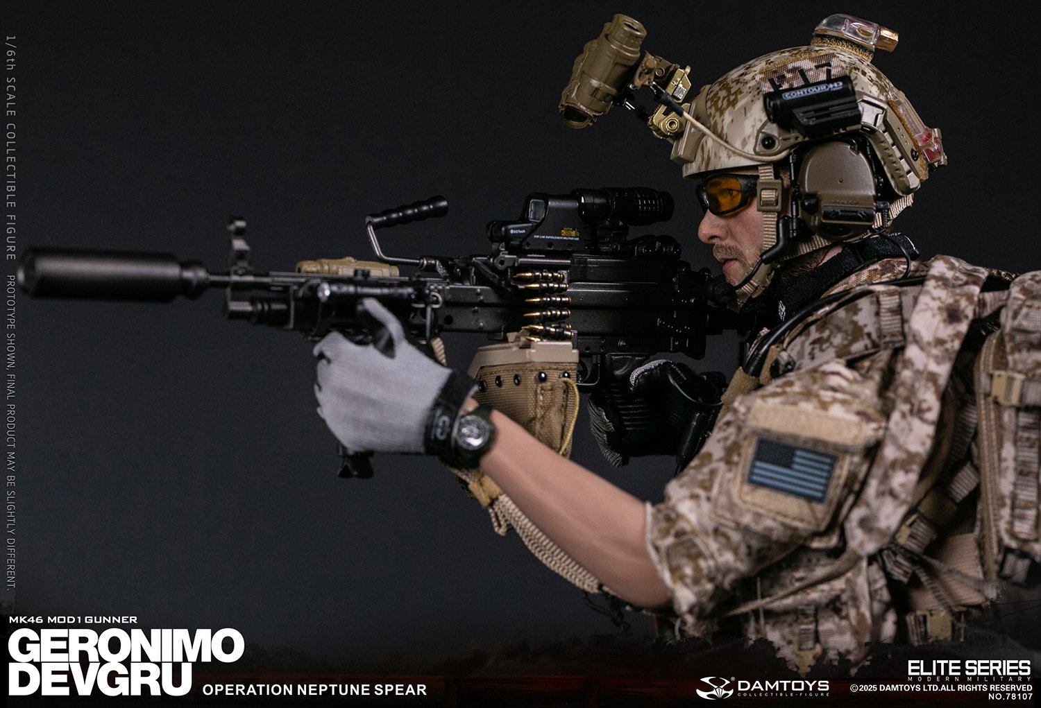 Naval Special Operations Development Group - Operation Poseidon - Geronimo Machine Gunner image 7