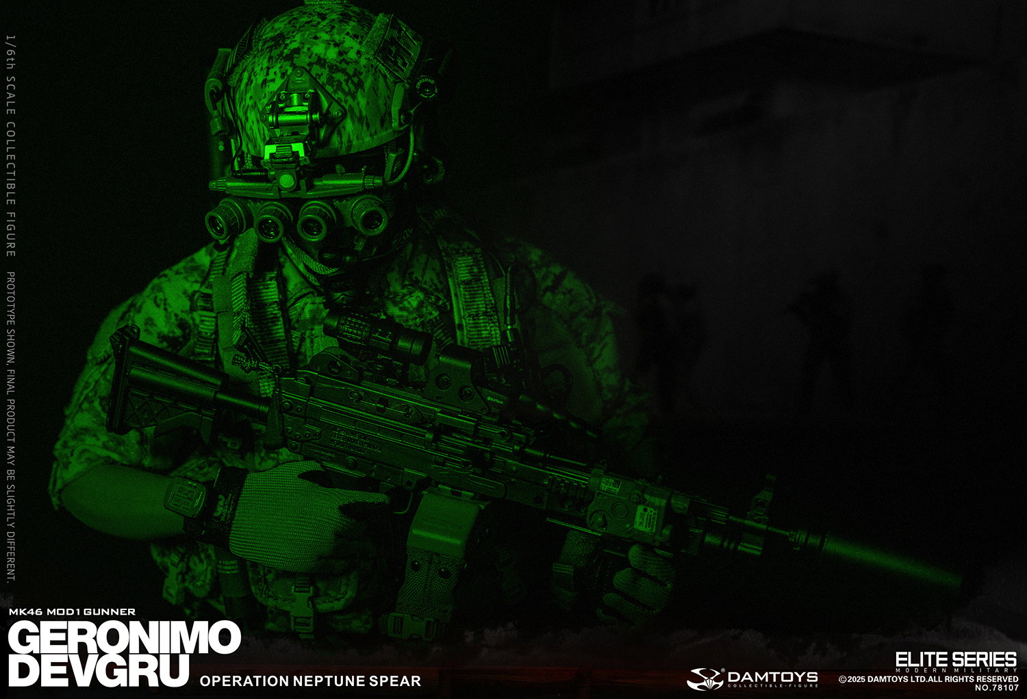 Naval Special Operations Development Group - Operation Poseidon - Geronimo Machine Gunner image 8