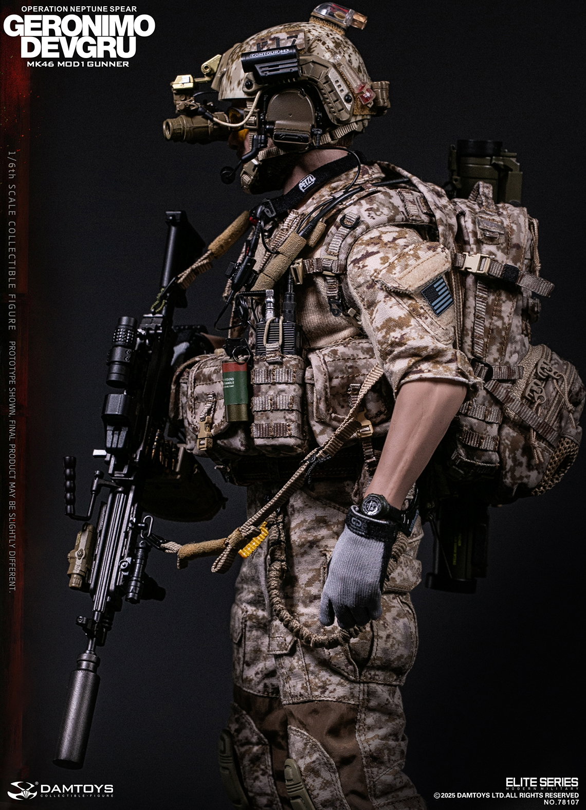 Naval Special Operations Development Group - Operation Poseidon - Geronimo Machine Gunner image 9