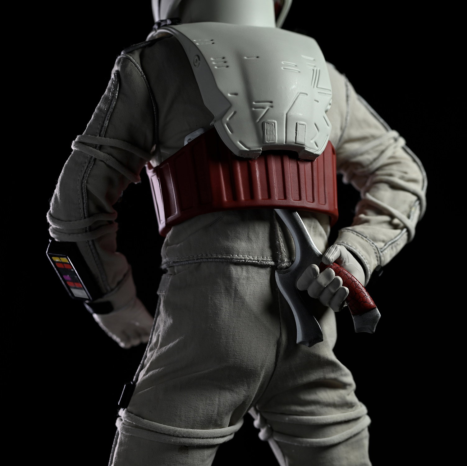 Lt. Commander Worf in EVA Suit image 3