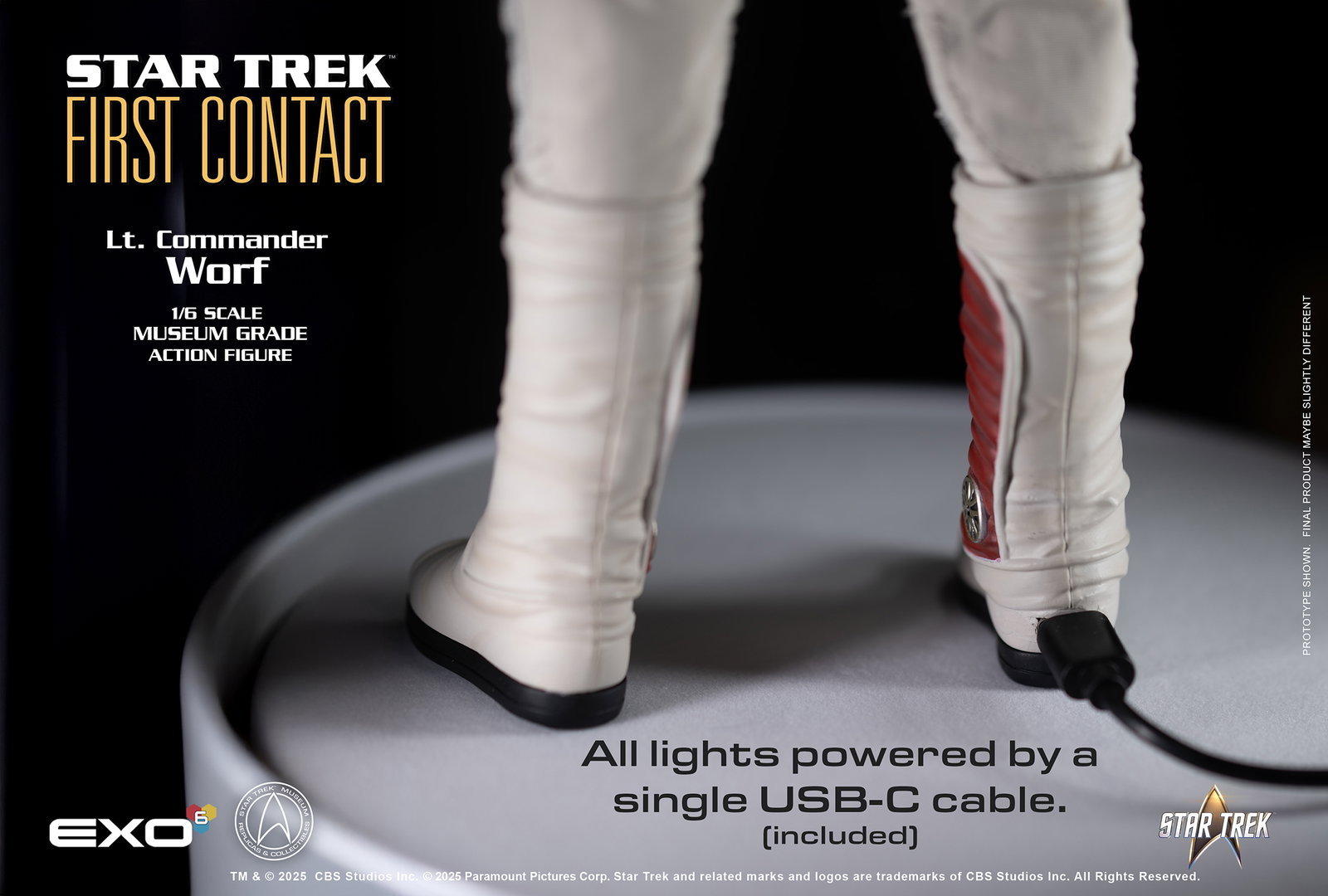 Lt. Commander Worf in EVA Suit image 9