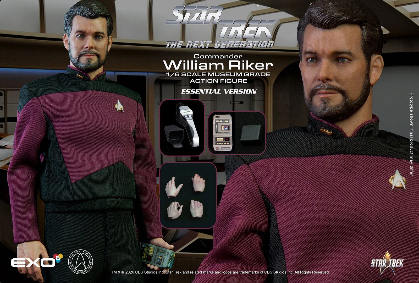 Commander William T. Riker (Essential Version) image 6