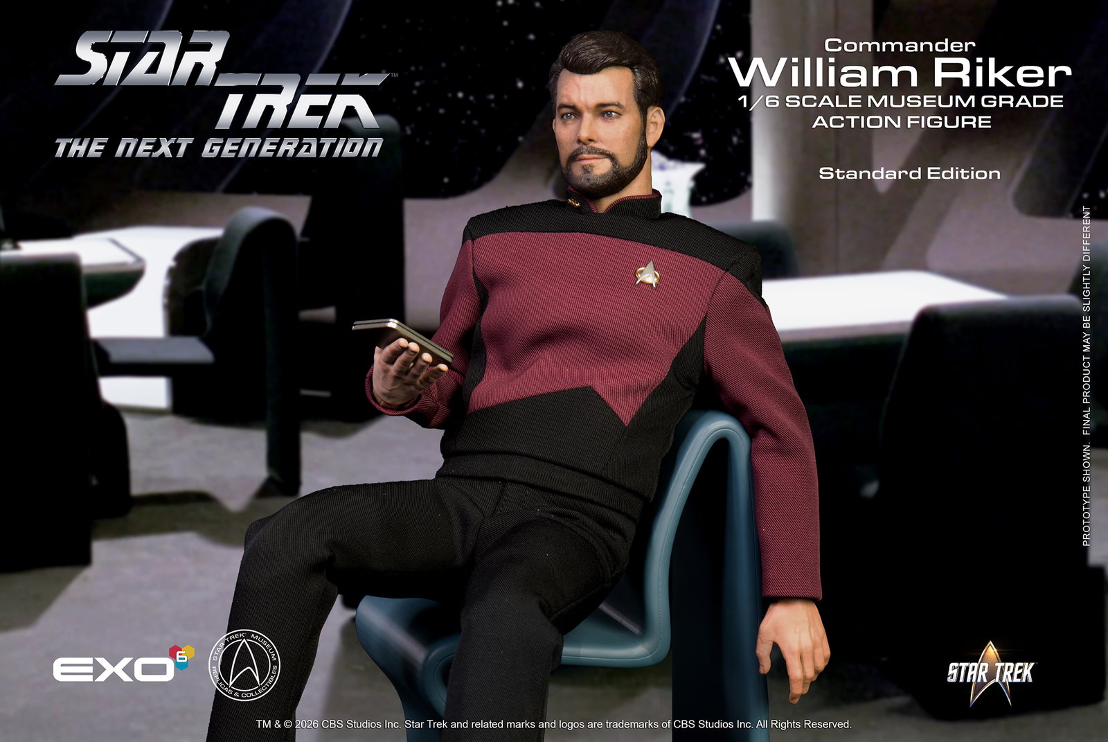 Commander William T. Riker (Standard Version) image 3