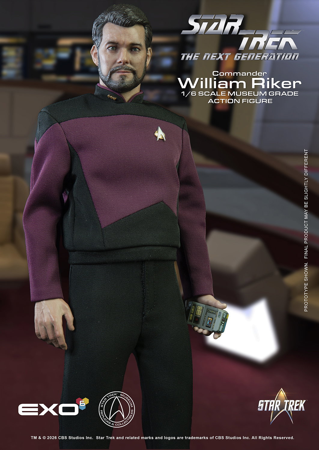 Commander William T. Riker (Standard Version) image 6