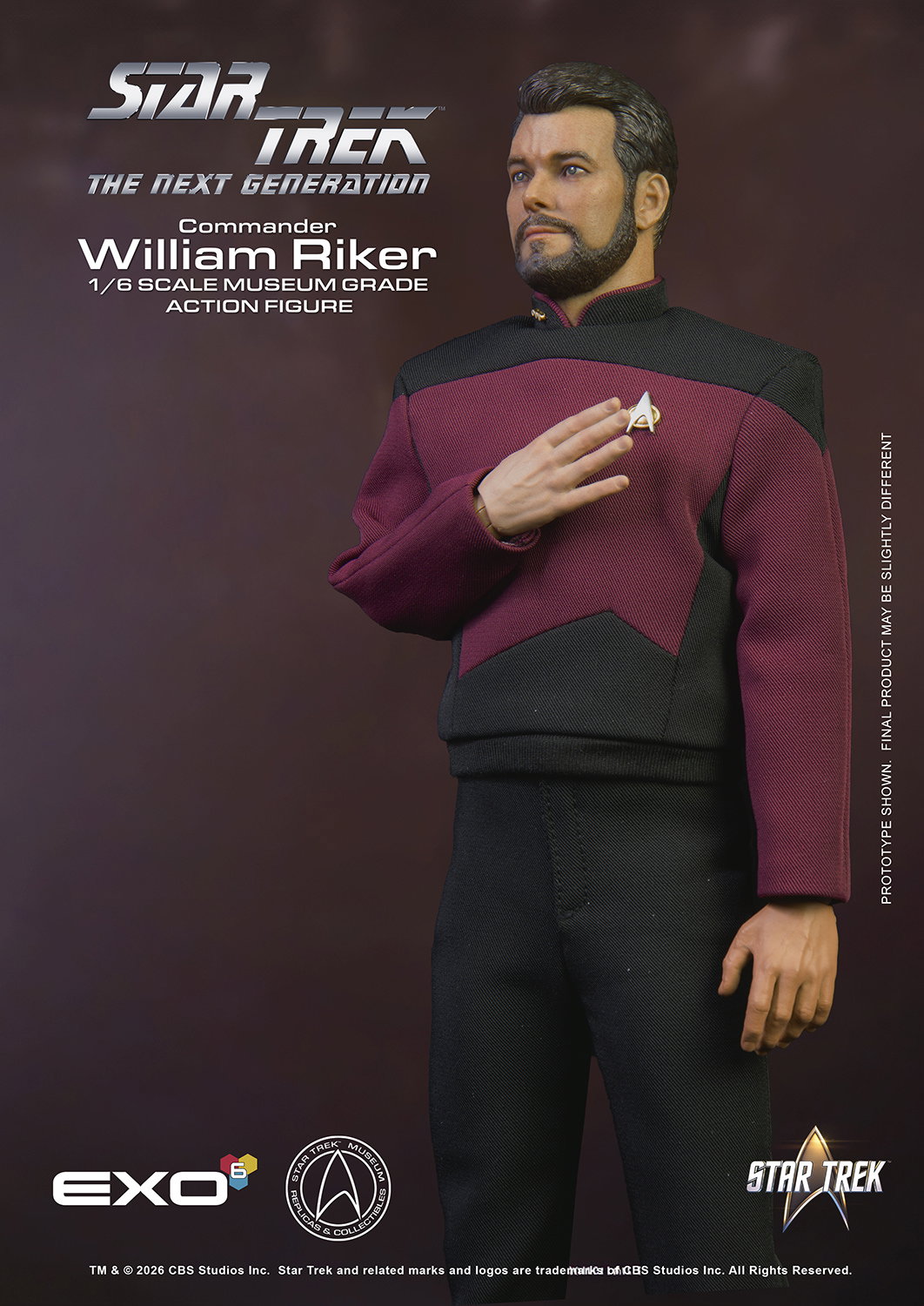 Commander William T. Riker (Standard Version) image 7