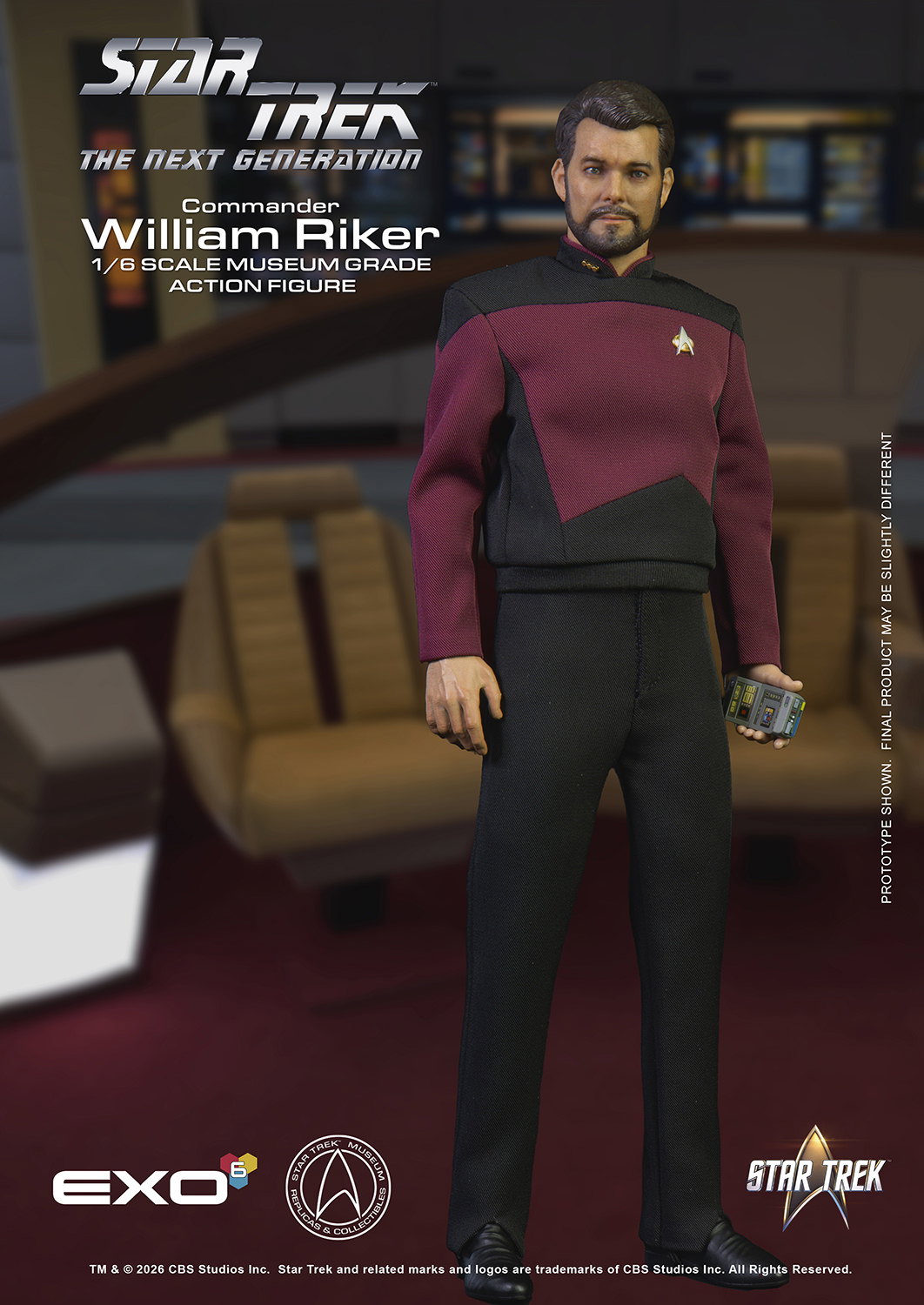 Commander William T. Riker (Standard Version) image 8