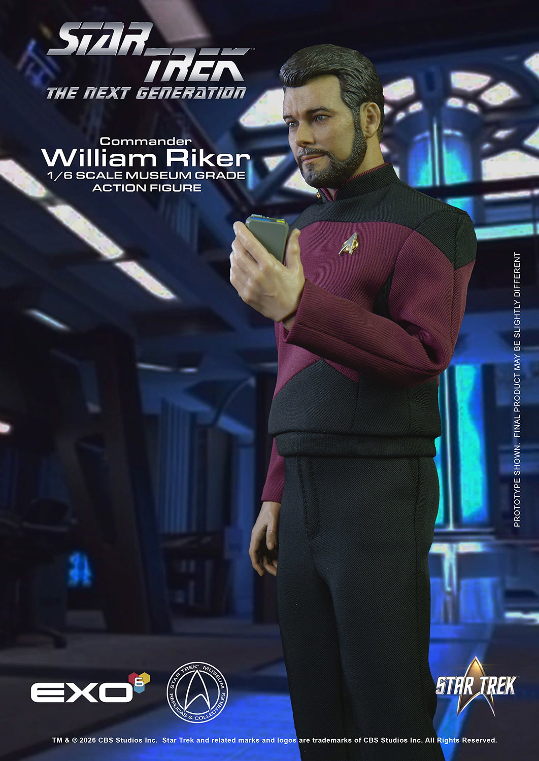 Commander William T. Riker (Standard Version) image 9