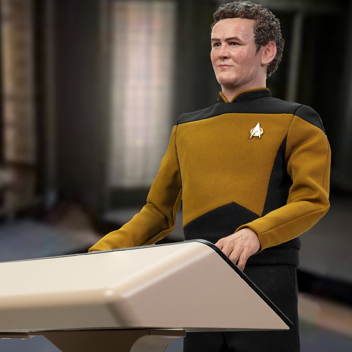 Transporter Chief Miles O'Brien with Transporter Console Set image 2