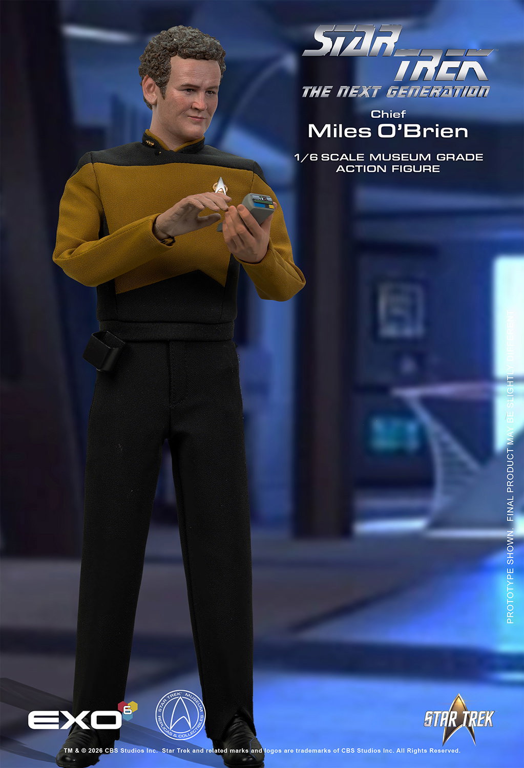 Transporter Chief Miles O'Brien with Transporter Console Set image 7