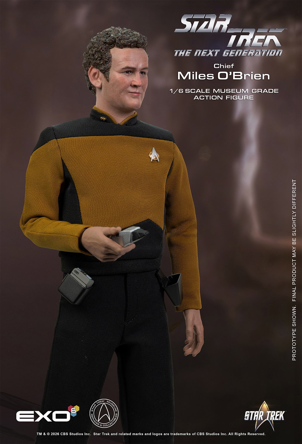 Transporter Chief Miles O'Brien with Transporter Console Set image 8