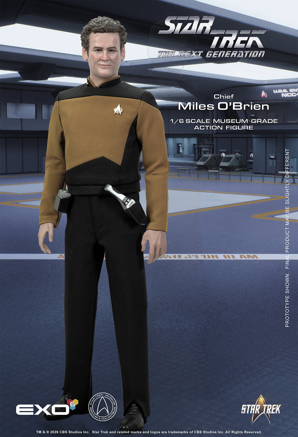 Transporter Chief Miles O'Brien with Transporter Console Set image 9