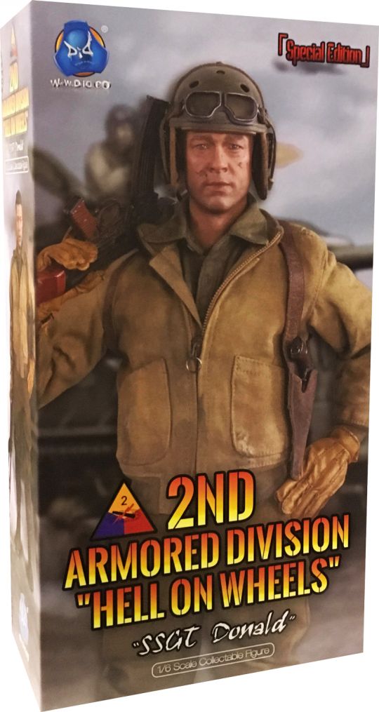 2nd Armored Division Hell On Wheels - SSGT Donald (Special Edition) image 1