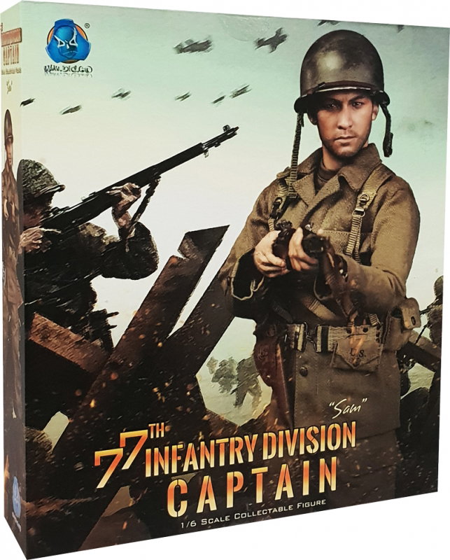 WWII US Army 77th Infantry Division - Captain Sam image 1