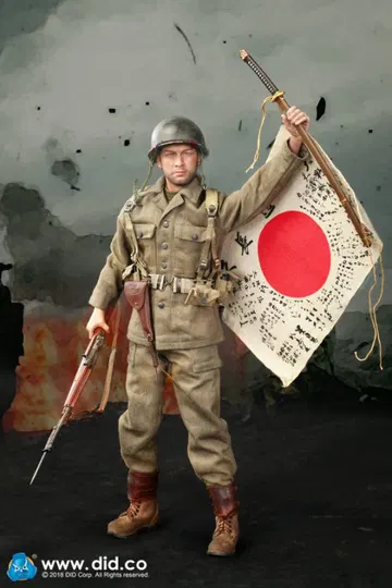 WWII US Army 77th Infantry Division - Captain Sam